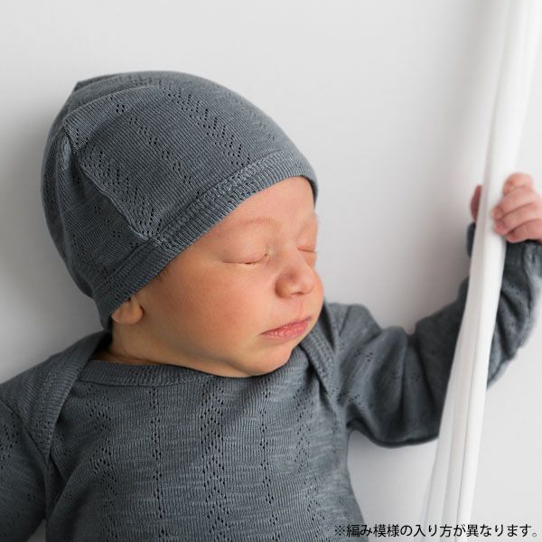 オーガニックコットン ベビーポインテル ハット