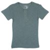 オーガニックコットン キッズポインテル ヘンリーネックTシャツ（半袖）