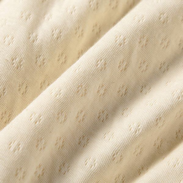 オーガニックコットン ベビーエアニットカバーオール ナチュラル 70-80