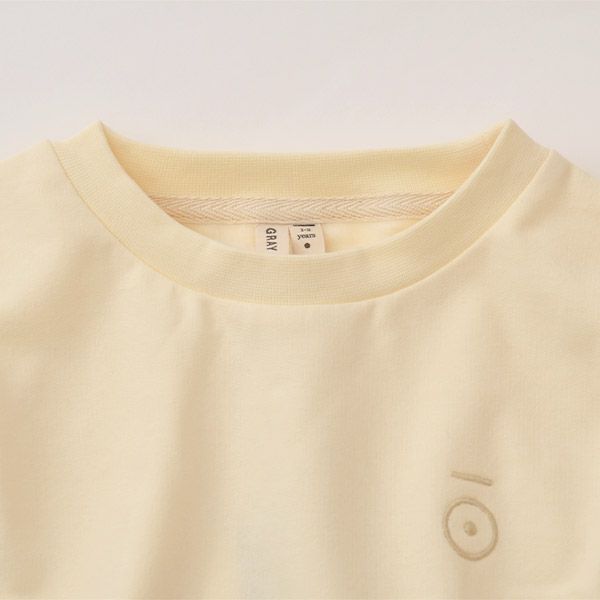 オーガニックコットン ベビー ドロップショルダースウェットシャツ