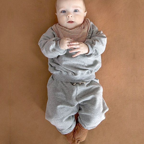 オーガニックコットン ベビー トラックパンツ