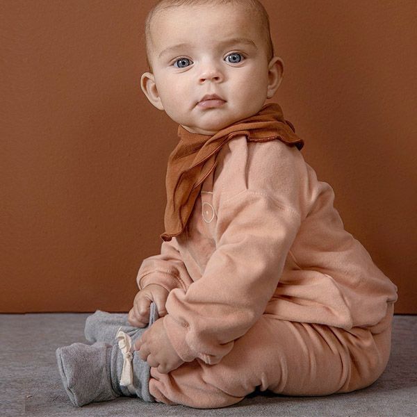 オーガニックコットン ベビー トラックパンツ