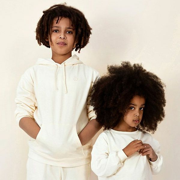 【SALE／20%OFF】 オーガニックコットン キッズ  プルパーカー