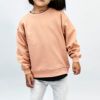 オーガニックコットン キッズ ドロップショルダースウェットシャツ