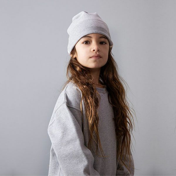 オーガニックコットン キッズ ドロップショルダースウェットシャツ