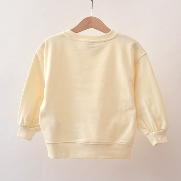 オーガニックコットン キッズ ドロップショルダースウェットシャツ