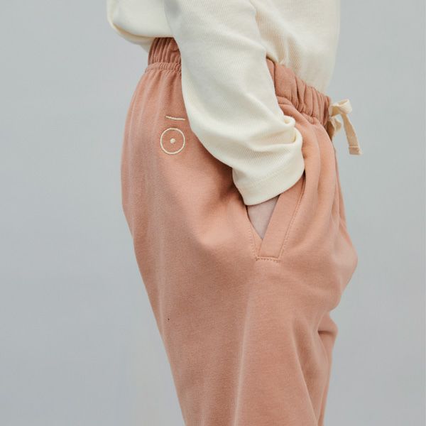 オーガニックコットン キッズ トラックパンツ