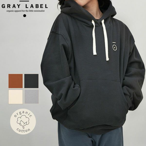 【SALE／20%OFF】 オーガニックコットン プルパーカー