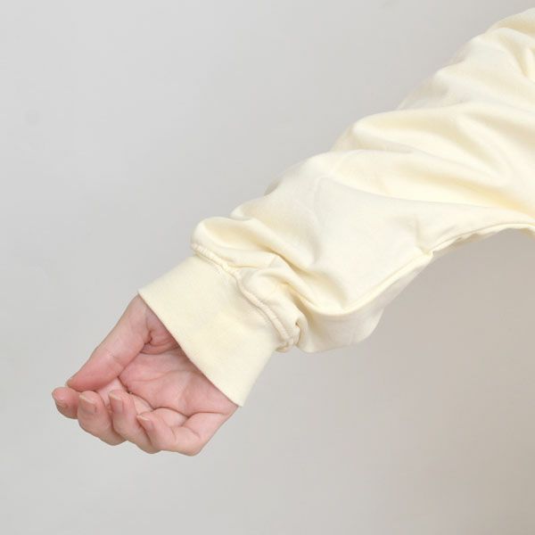 オーガニックコットン ドロップショルダースウェットシャツ