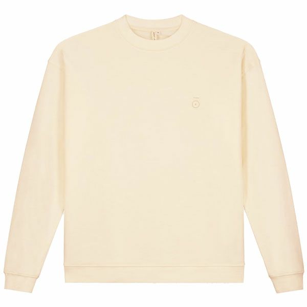 オーガニックコットン ドロップショルダースウェットシャツ