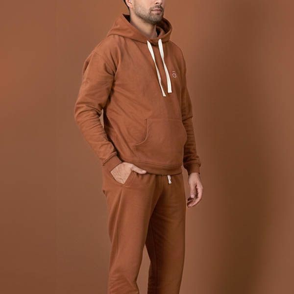 SALE／20%OFF】 オーガニックコットン メンズ プルパーカー