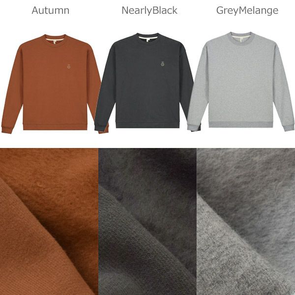 【SALE／20%OFF】 オーガニックコットン メンズ ドロップショルダースウェットシャツ