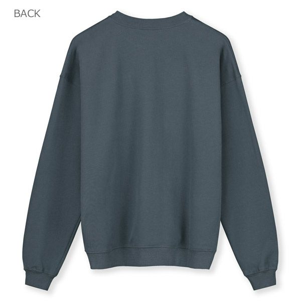 【SALE／20%OFF】 オーガニックコットン メンズ ドロップショルダースウェットシャツ