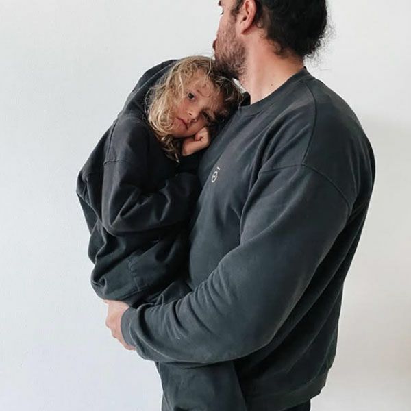【SALE／20%OFF】 オーガニックコットン メンズ ドロップショルダースウェットシャツ