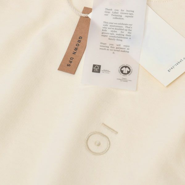 【SALE／20%OFF】 オーガニックコットン メンズ ドロップショルダースウェットシャツ