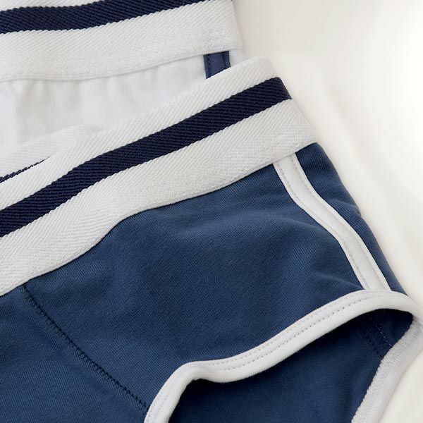 オーガニックコットン メンズブリーフ NAUTICAL Bindings