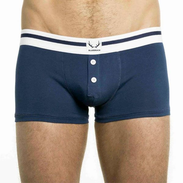 オーガニックコットン メンズボクサーパンツ NAUTICAL Trunk Buttons