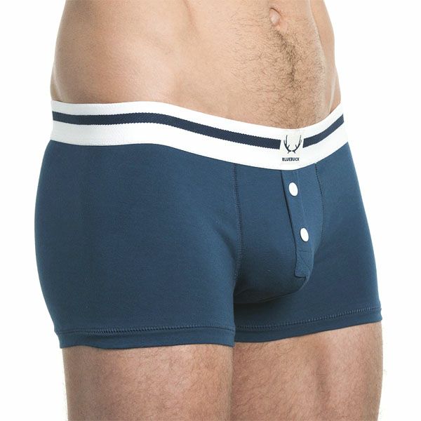 オーガニックコットン メンズボクサーパンツ NAUTICAL Trunk Buttons