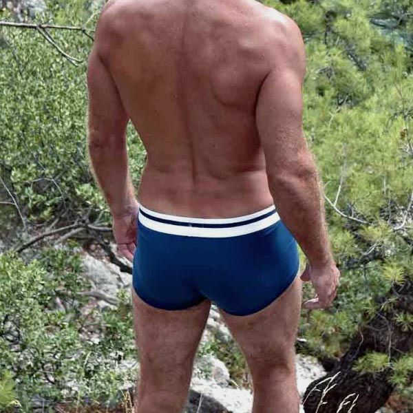 オーガニックコットン メンズボクサーパンツ NAUTICAL Trunk Buttons