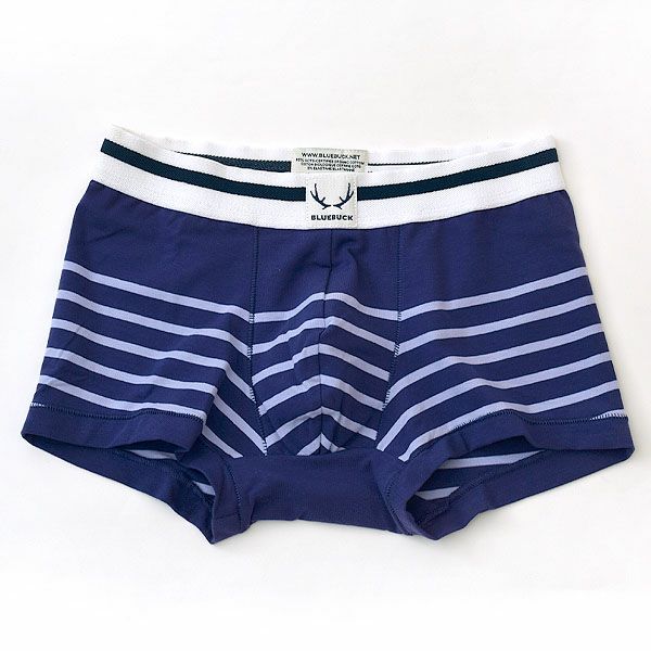オーガニックコットン メンズボクサーパンツ NAUTICAL Trunk Stripes
