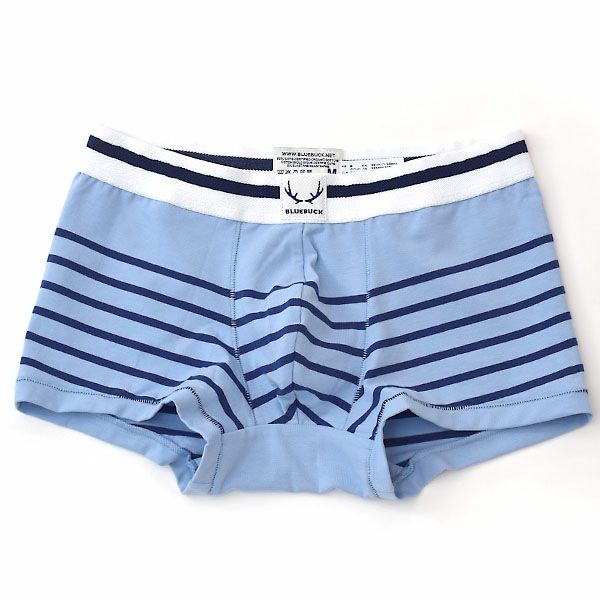 オーガニックコットン メンズボクサーパンツ NAUTICAL Trunk Stripes