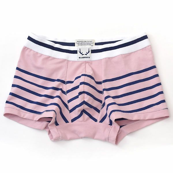オーガニックコットン メンズボクサーパンツ NAUTICAL Trunk Stripes