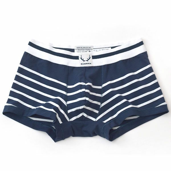 オーガニックコットン メンズボクサーパンツ NAUTICAL Trunk Stripes