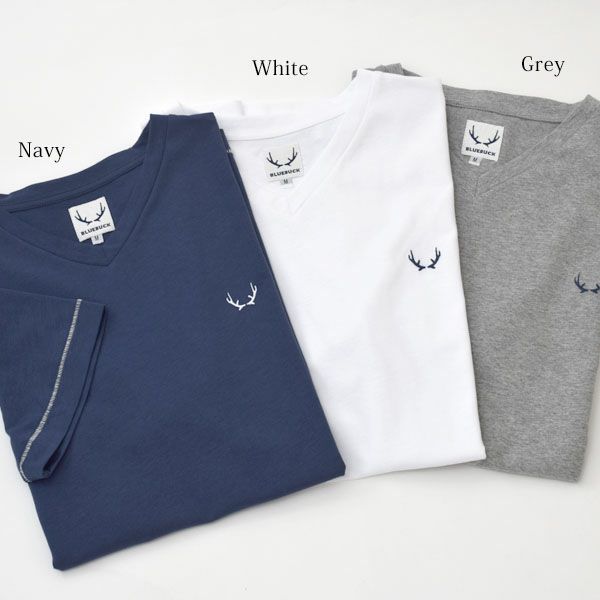 オーガニックコットン メンズVネックＴシャツ(半袖)