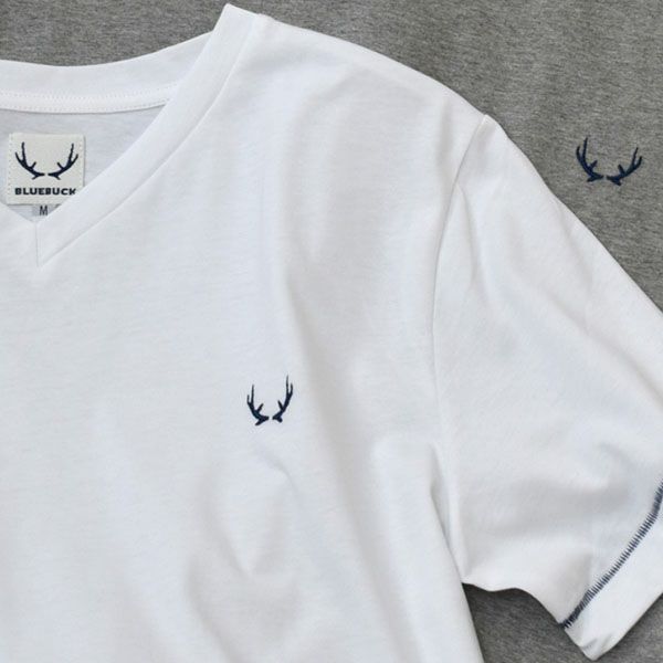 オーガニックコットン メンズVネックＴシャツ(半袖)