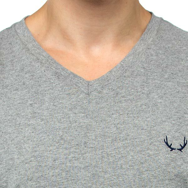 オーガニックコットン メンズVネックＴシャツ(半袖)