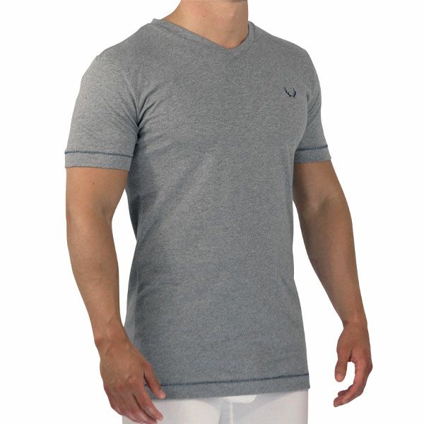 オーガニックコットン メンズVネックＴシャツ(半袖)