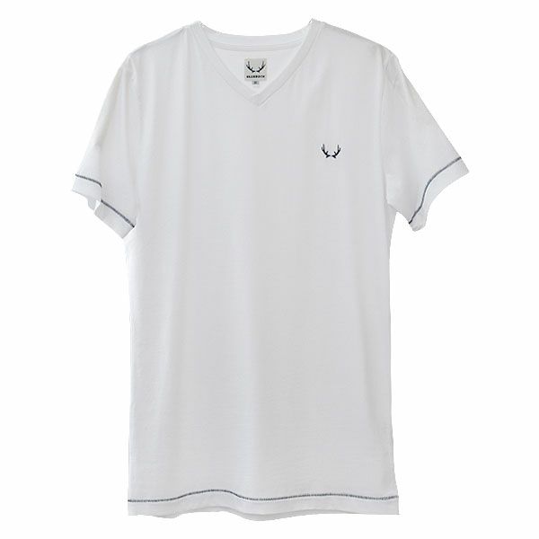 オーガニックコットン メンズVネックＴシャツ(半袖)