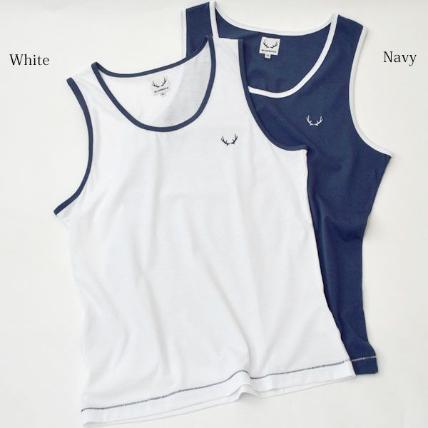 オーガニックコットン メンズタンクトップ