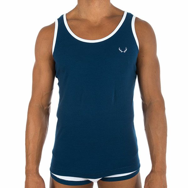 オーガニックコットン メンズタンクトップ