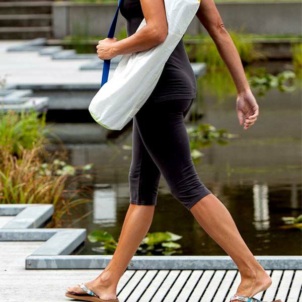 オーガニックコットン ベースレイヤーレギンス Midcalf