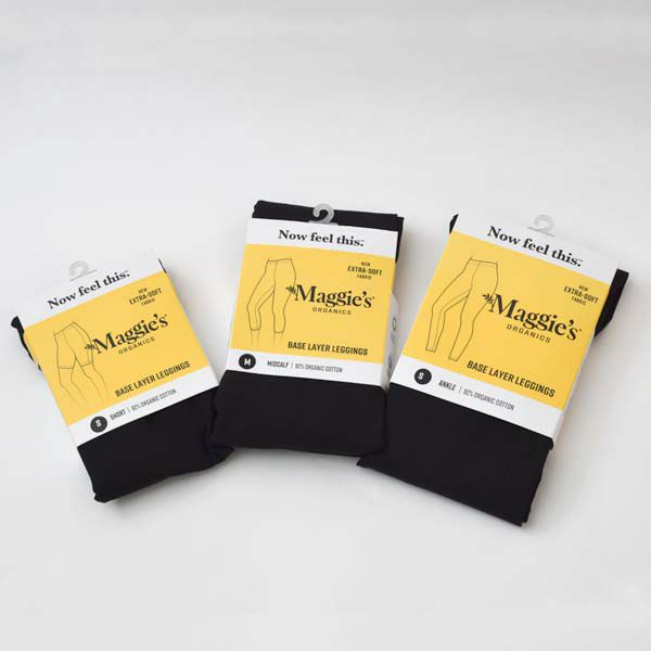 オーガニックコットン ベースレイヤーレギンス Midcalf