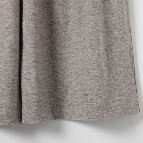 オーガニックコットン＆ヤク ギャザーパンツ グレー M