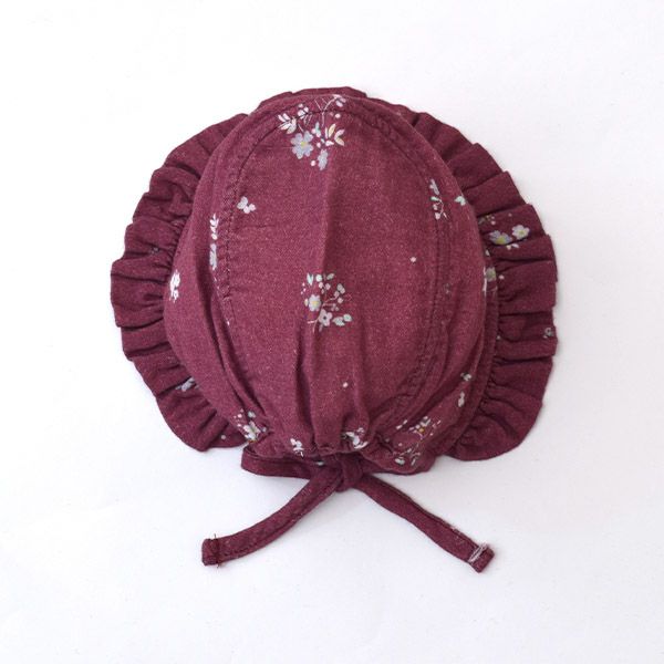 オーガニックコットン ベビー ボンネット Nora