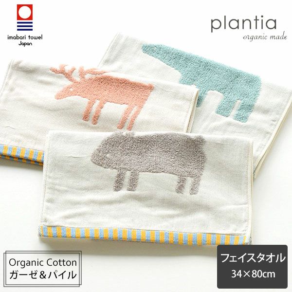 オーガニックコットン ポラリスフェイスタオル