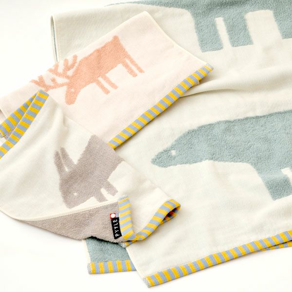 オーガニックコットン ポラリスフェイスタオル