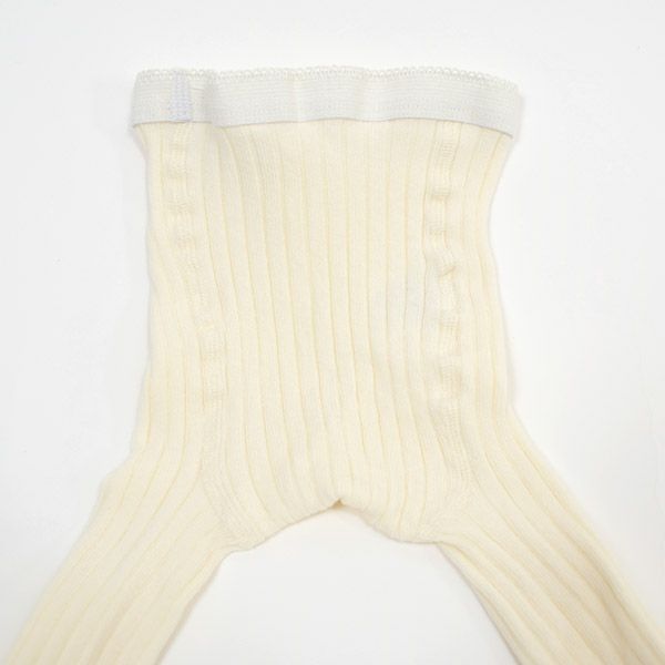 オーガニックコットン ベビーリブタイツ