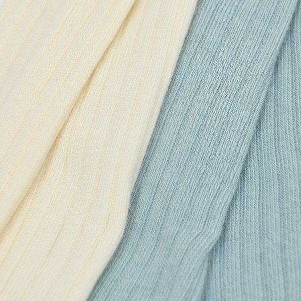 オーガニックコットン ベビーリブタイツ