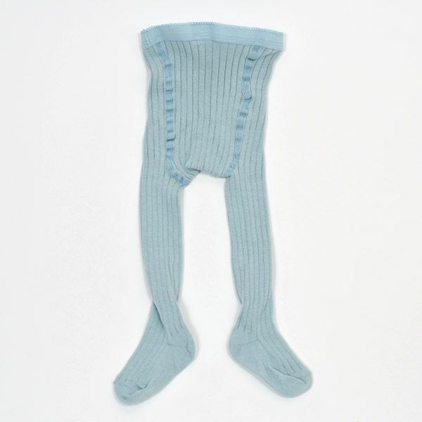 オーガニックコットン ベビーリブタイツ
