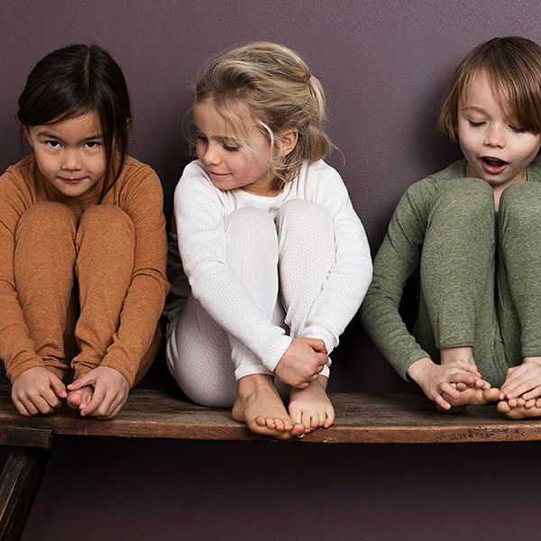 オーガニックコットン キッズポインテルレギンス