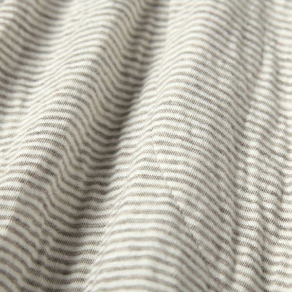 オーガニックコットン＆ヤク メンズエアニットボーダーパジャマ