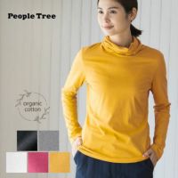 オーガニックコットン オフタートルトップ