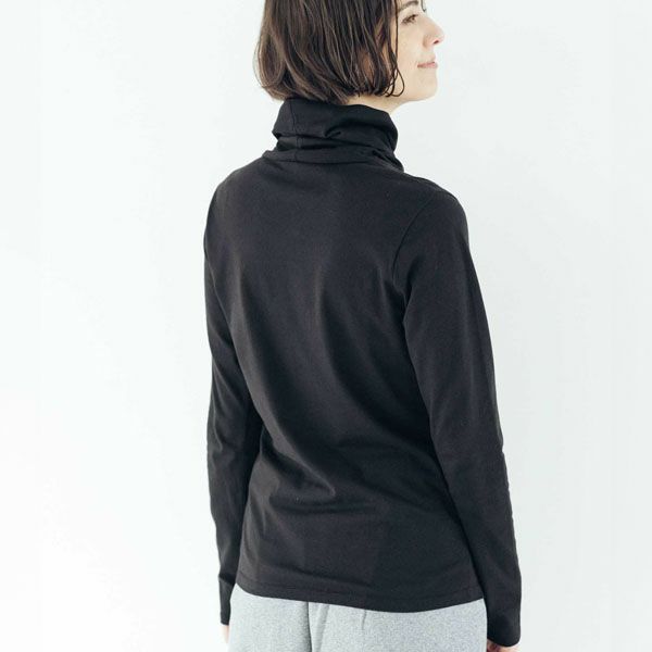 オーガニックコットン オフタートルトップ