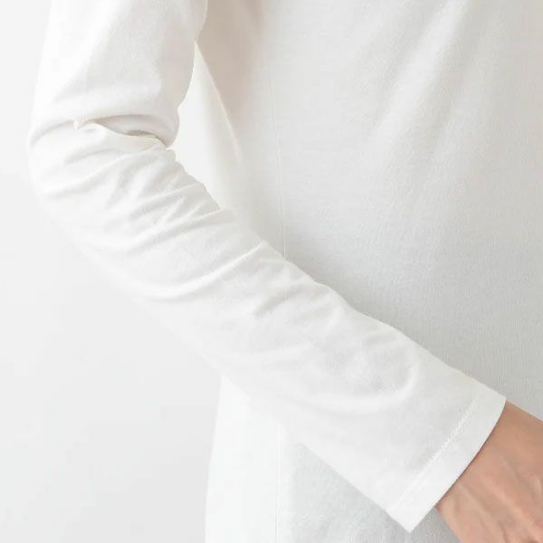 オーガニックコットン オフタートルトップ