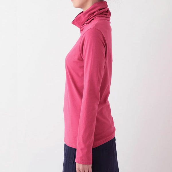 オーガニックコットン オフタートルトップ