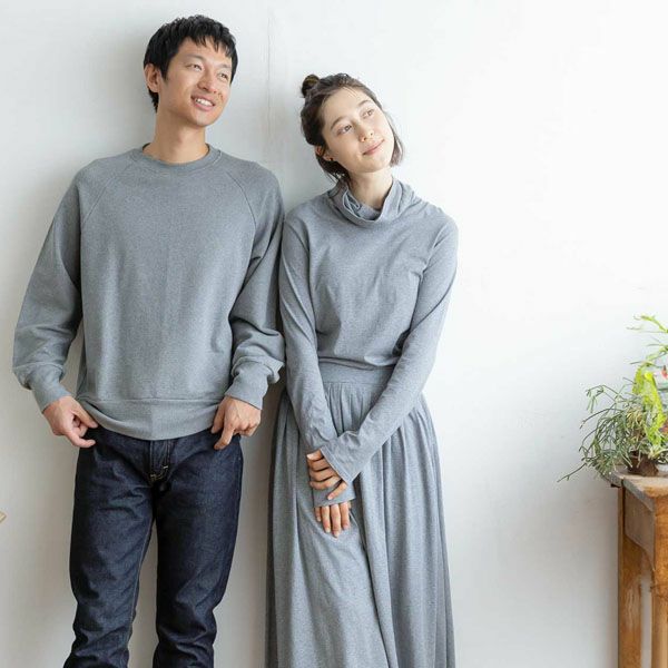 オーガニックコットン オフタートルトップ